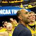 A Michigan fans shows his Wolverine pride with a shaved "WE ON" in his hair as he files into the Georgia Dome before the Final Four in Atlanta on Saturday, April 6, 2013. Melanie Maxwell I AnnArbor.com